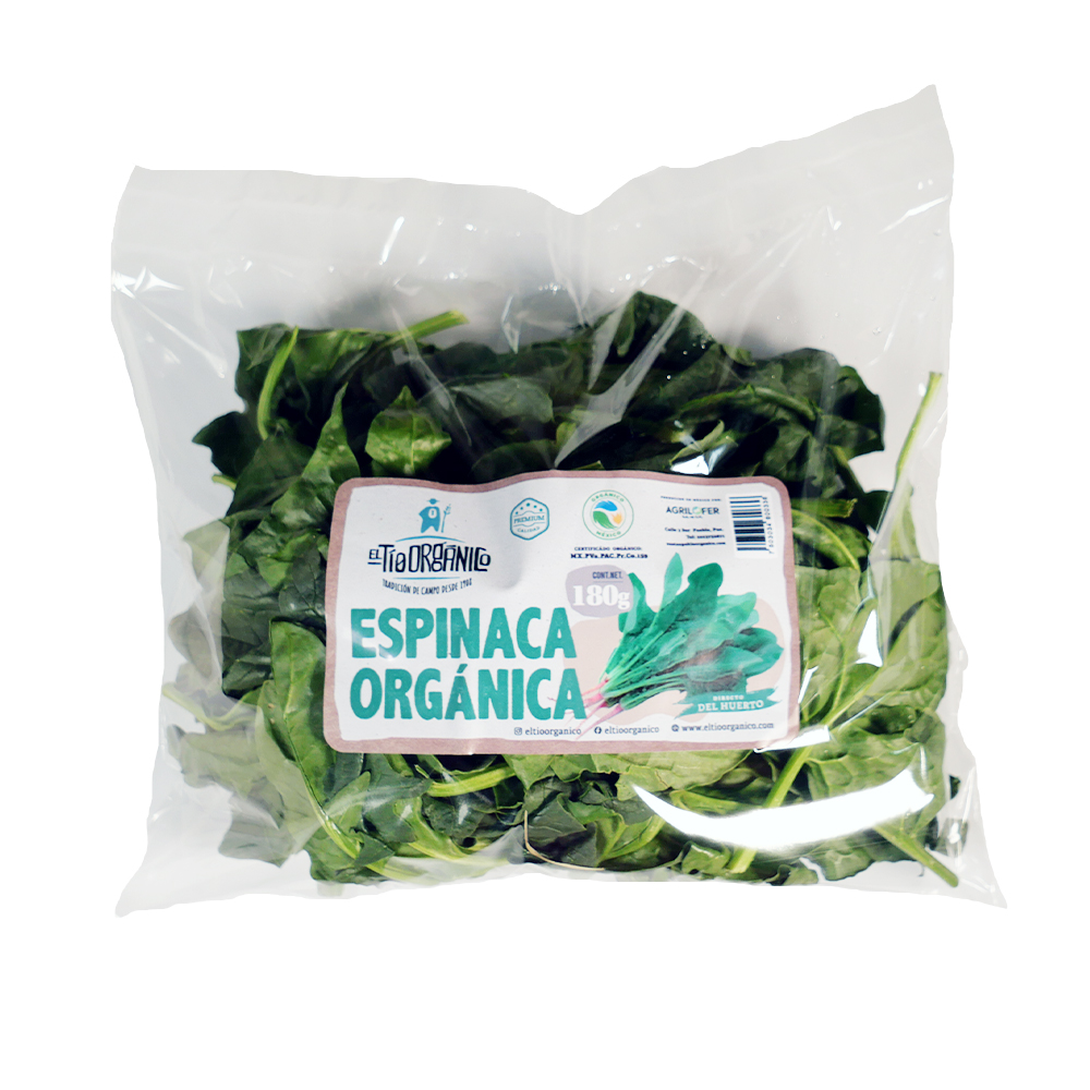 Espinaca bolsa 180 gr