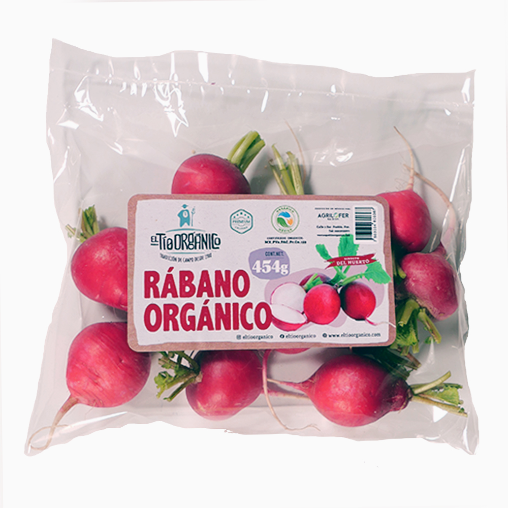 Rabano bolsa 454 gr