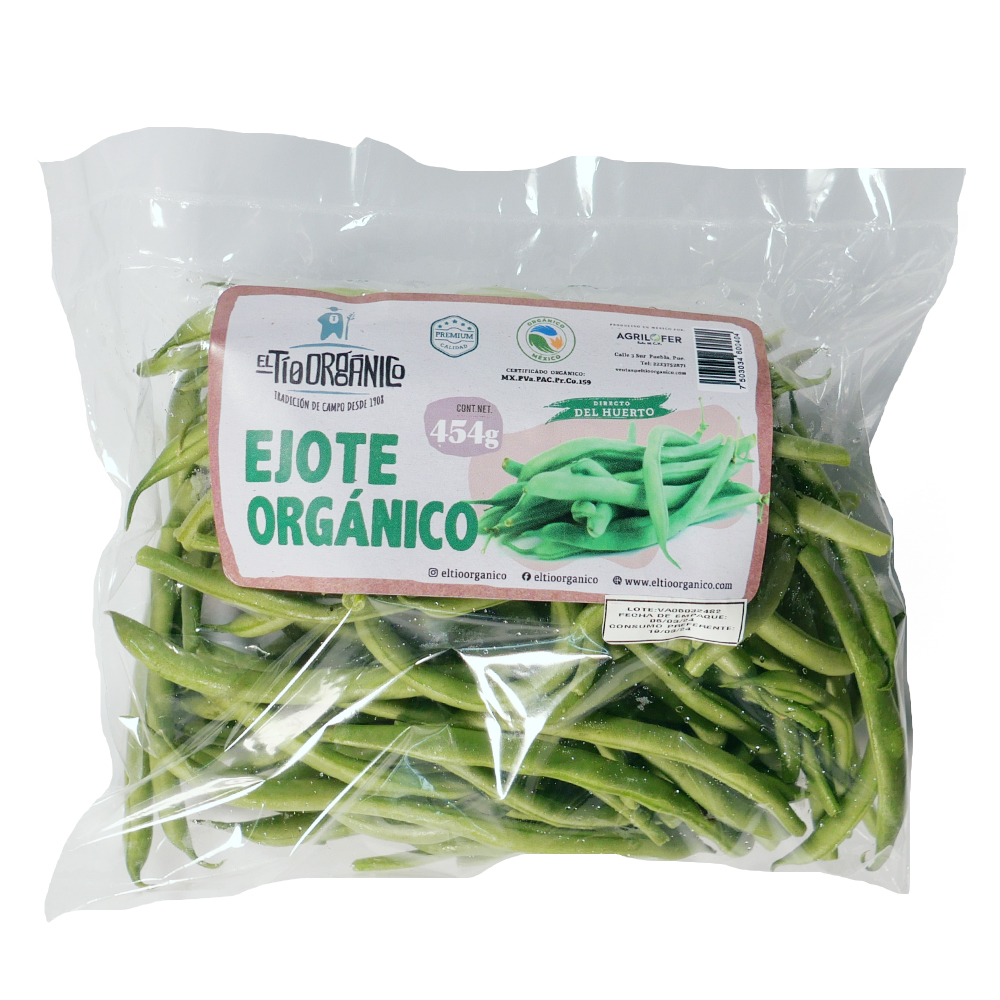 Ejote verde bolsa 454 gr 