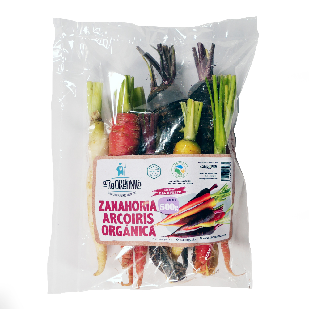 Zanahoria arcoiris bolsa 500 gr