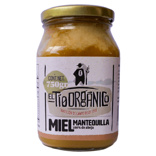 [MI-G0750] FRASCO MIEL MANTEQUILLA DE 750 GRS